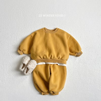 vivid96｜(78cm-125cm) 經典素面休閒套裝12