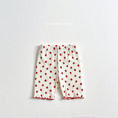 vivid82｜(78cm-125cm) 3款草莓圓點木耳邊打底褲4