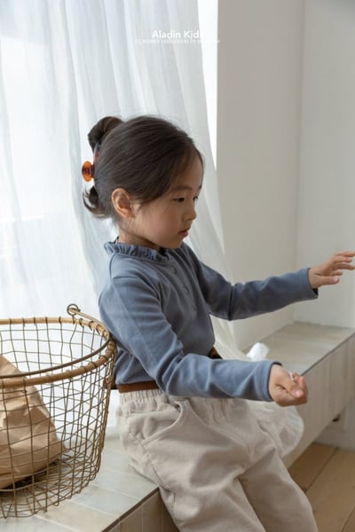 ALADIN12｜(75cm-114cm) 荷葉邊直筒長褲15