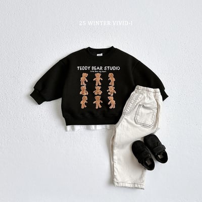 vivid41｜(78cm-125cm) 薑餅人印花休閒上衣7