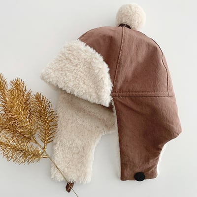 Oottbebe45｜(1-5y  50cm) 毛球造型追雪帽7