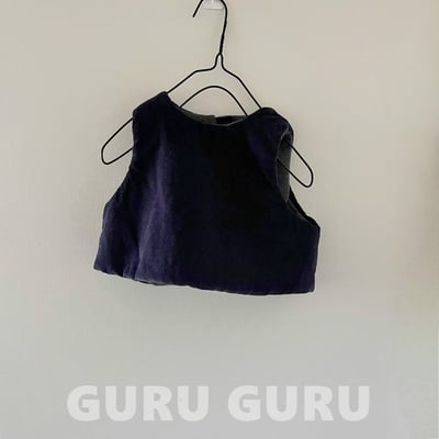 GURU GURU15｜(6m-24m) 4色燈芯絨刷毛背心8