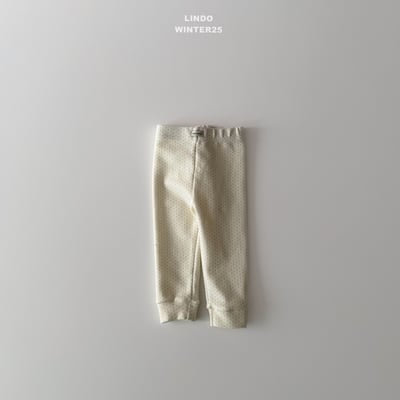 Lindo58｜(80cm-125cm) 波點緊身束口褲5