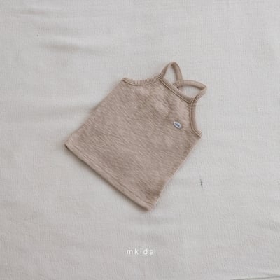 M-KIDS01｜(65-115cm) 細肩帶小標背心6