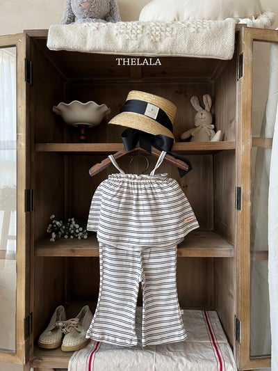 thelala39｜ (70-115) 條紋細肩套裝5