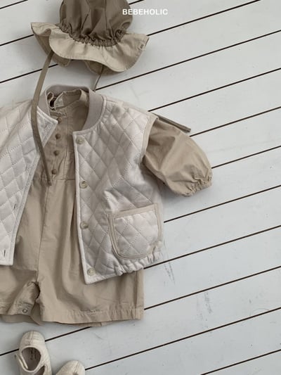 Bebe holic54｜(6m-18m) 日系簡約連身包屁褲13