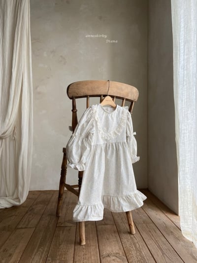 Anne Shirley08｜(1y-5y) 1色蕾絲碎花公主洋裝1