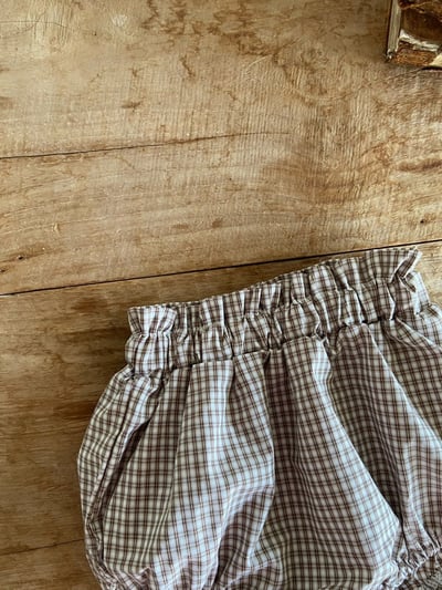 Anne Shirley40｜(1y-5y) 1色格紋緞帶無袖套裝8