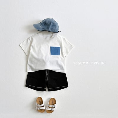 vivid58｜(78cm-125cm) 2款單寧牛仔口袋造型上衣10