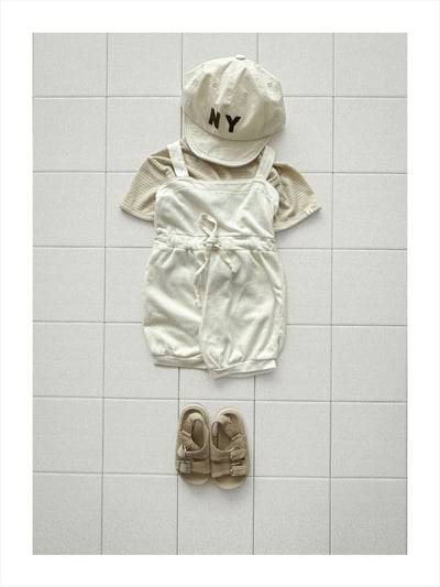 onu36｜(70cm-115cm) 七分吊帶連身褲9