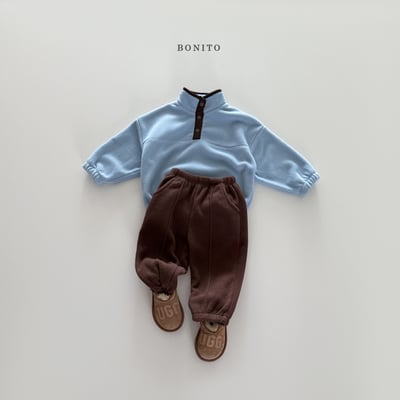 Bonito06｜(75cm-125cm) 半開襟刷毛套裝9