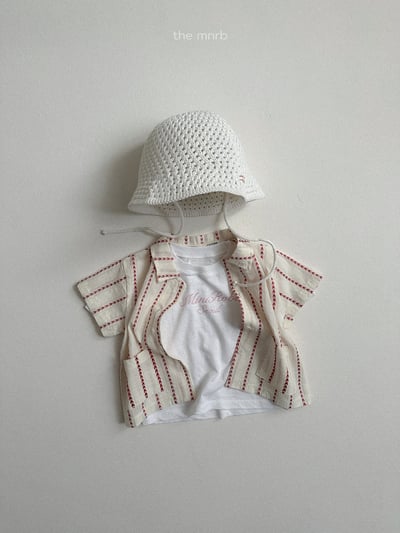 MiniRobe20｜(70-110) 印花口袋襯衫8