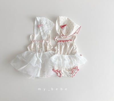 my_bebe15｜(58-72cm) 捲邊開襟外套包屁衣套裝9