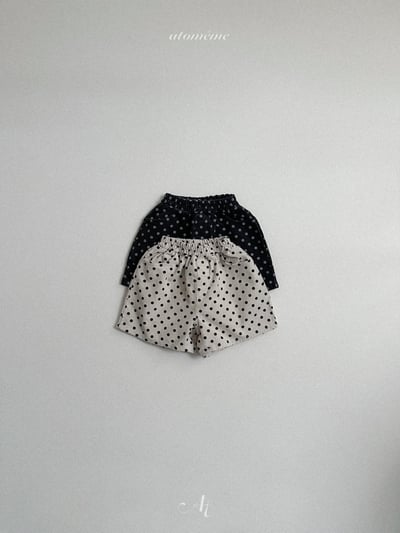 Atomeme34｜(70-110) 波點口袋短褲7