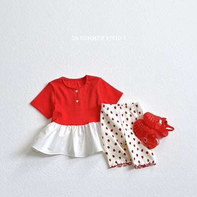 vivid34｜(78cm-125cm) 3款迷你羅紋蛋糕連身裙22