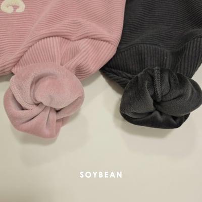 Soybean03｜(75cm-118cm) 英字拉鍊半開襟內刷毛上衣2