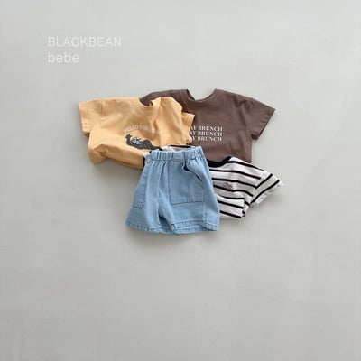 BEAN10｜(65-120cm) 牛仔短褲7