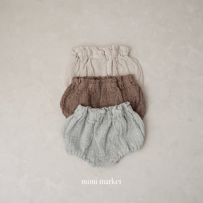 mimi market04 (75-90cm)  皺紋燈籠褲2