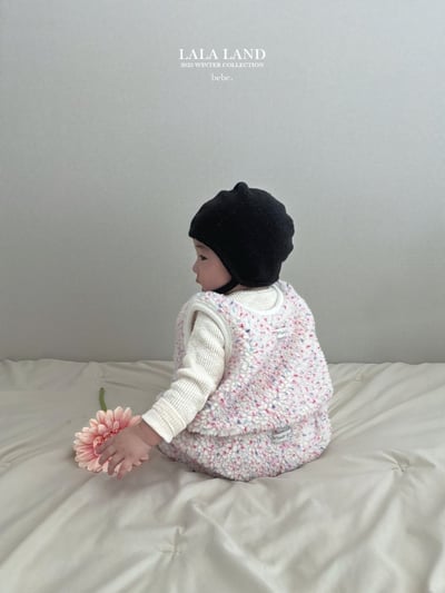 lala land18｜(60cm-83cm) 2色印花刷毛背心6