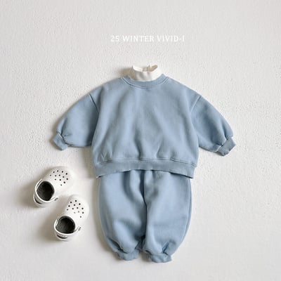 vivid96｜(78cm-125cm) 經典素面休閒套裝14