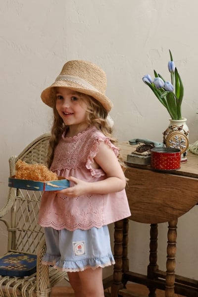 FLO29｜(75-140) 鏤空蕾絲邊背心12