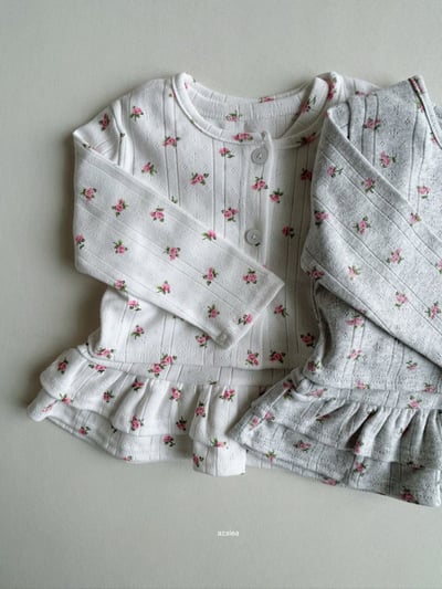 Azalea15｜(85-118cm) 小花朵開衫裝5