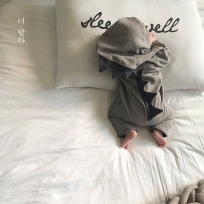 thelala01｜(0-18m) 小恐龍連身衣5