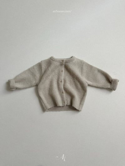 Atomeme29｜(70cm-110cm) 簡約毛絨針織開襟外套14