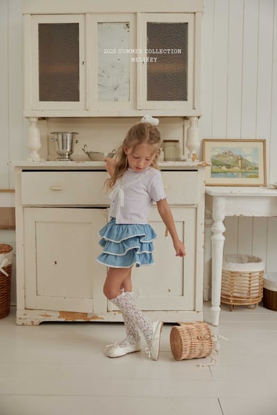 Melikey05｜(75-125cm) 蕾絲無根長襪16