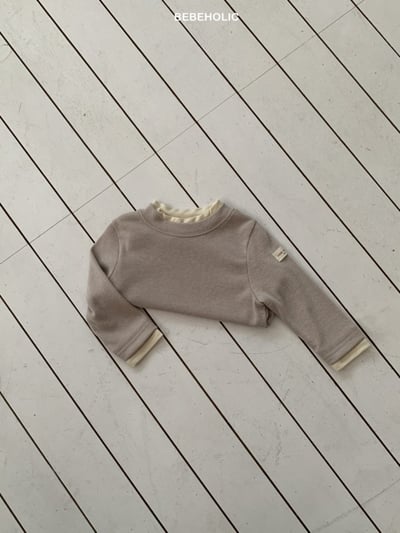 Bebe holic37｜(3m-18m) 撞色層次上衣9