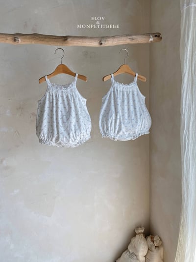 Mon petit06｜(66-90cm) 蝴蝶結細肩包屁衣4