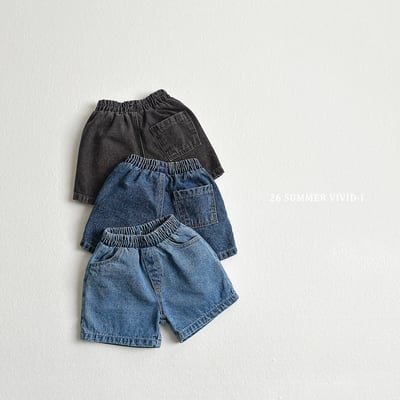vivid113｜(78cm-125cm) 3款基本款牛仔短褲4