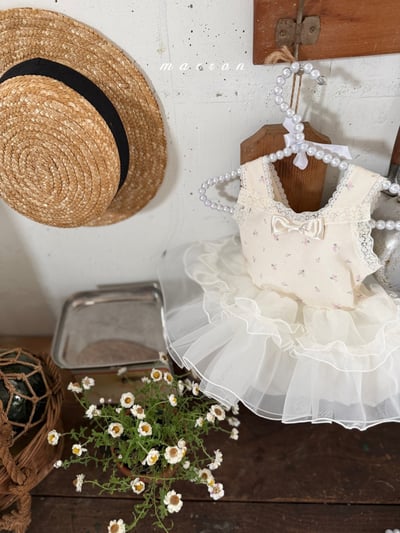 Marron11｜(3m-18m 1y-6y) 芭蕾舞紗裙裝4