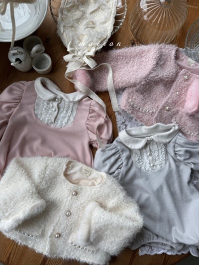 Marron 45｜(3m-18m) 法式宮廷風包屁衣10