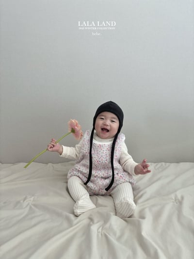 lala land18｜(60cm-83cm) 2色印花刷毛背心5