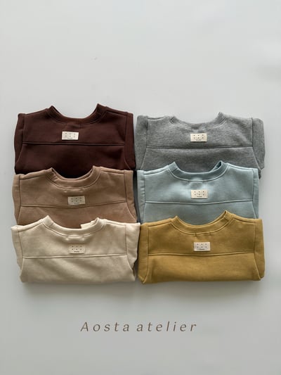 AOSTA41｜(6m-5y) 簡約休閒上衣4