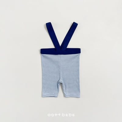 Oottbebe03｜(0m-12m)  背帶條紋打底褲8