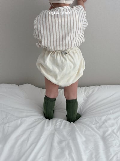 lala land16｜(3m-18m) 2色素面迷你燈籠褲9