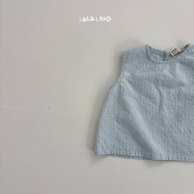 lala land32｜(3m-18m) 2色壓紋無袖背心21