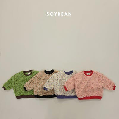 Soybean41｜(75cm-118cm) 爆米花抓絨上衣1