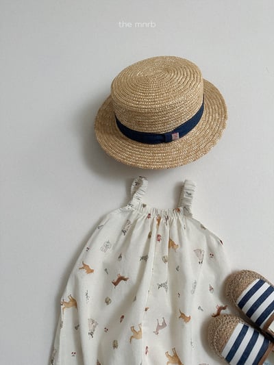 MiniRobe10｜(70-110) 牛仔布草夫帽4