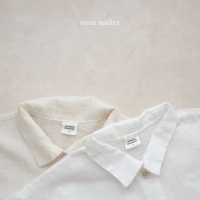 mimi market32 (75-90cm)  素色亞麻襯衫4