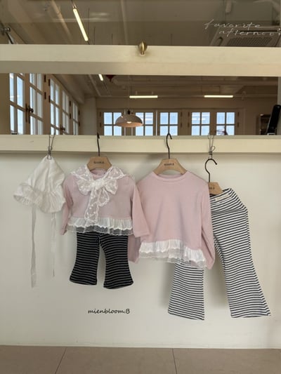 Bloom.b32｜(0m-7y) 細肩條紋小喇叭褲4