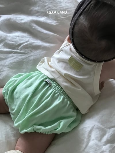 lala land16｜(3m-18m) 2色素面迷你燈籠褲16