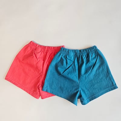 1st blue16｜(~93-118cm) 配色條紋短褲8