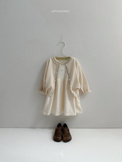 Atomeme22｜(70-110) 撞色針織開襟外套7