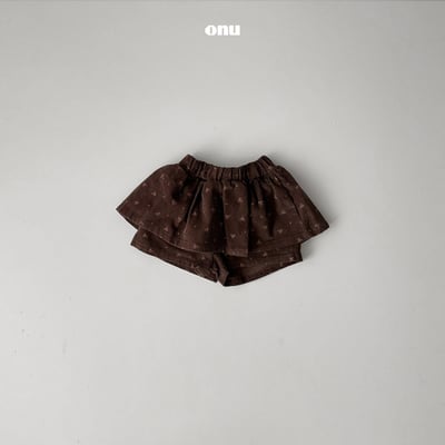 onu 18｜(70cm-115cm) 燈芯絨碎花褲裙12