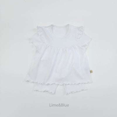 LIME&BLUE23｜(80-118cm)  優格木耳邊套裝11