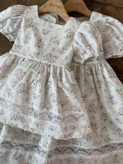 Anne Shirley15｜(1y-5y) 2色碎花方領洋裝17