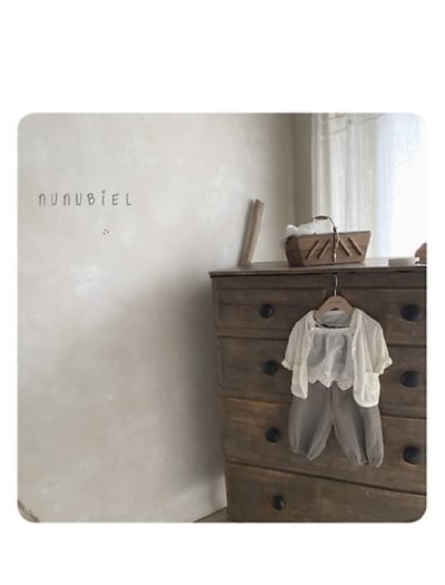 NUNU BIEL07｜(75-115cm) 簡約彈簧褲5